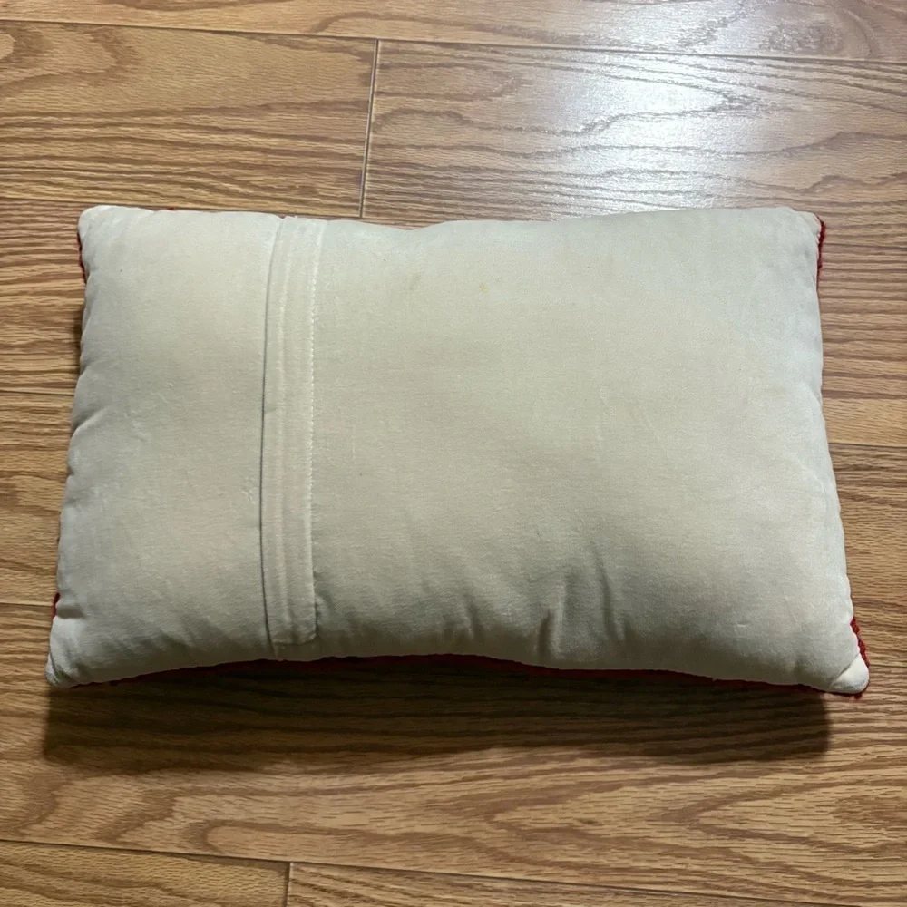 Dachshund Christmas Pillow